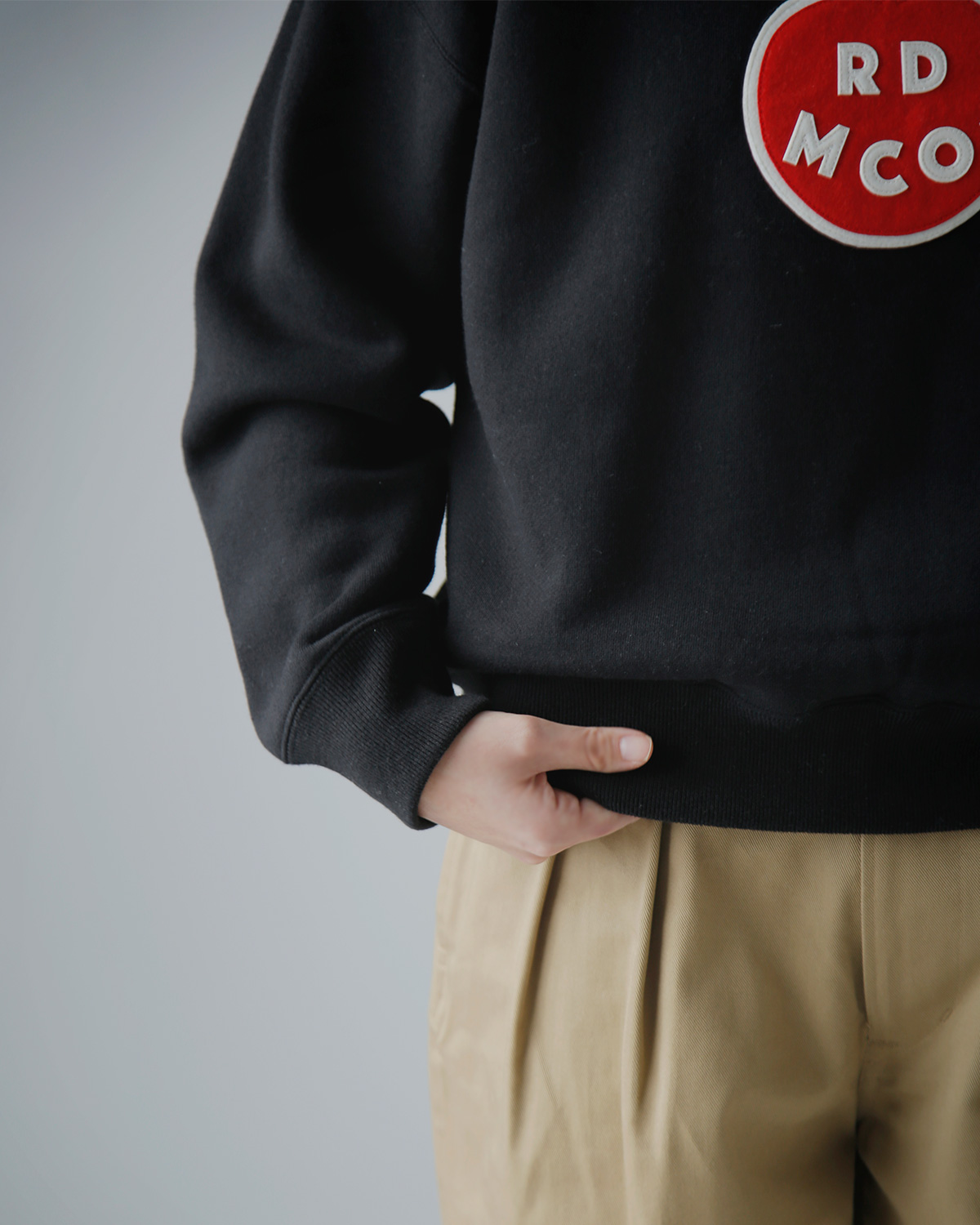 R & D.M.Co-(�I�[���h�}���Y�e�[���[)�R�b�g�� �E�[�� �A�b�v�� �X�E�F�b�g�V���c APPLE SWEAT SHIRT 7972