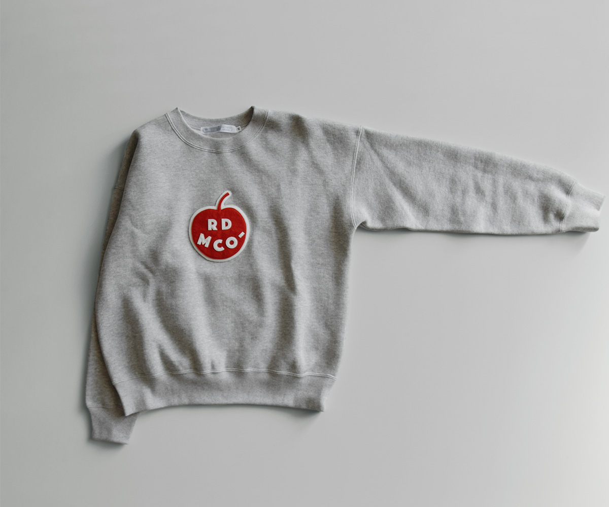 R & D.M.Co-(�I�[���h�}���Y�e�[���[)�R�b�g�� �E�[�� �A�b�v�� �X�E�F�b�g�V���c APPLE SWEAT SHIRT 7972