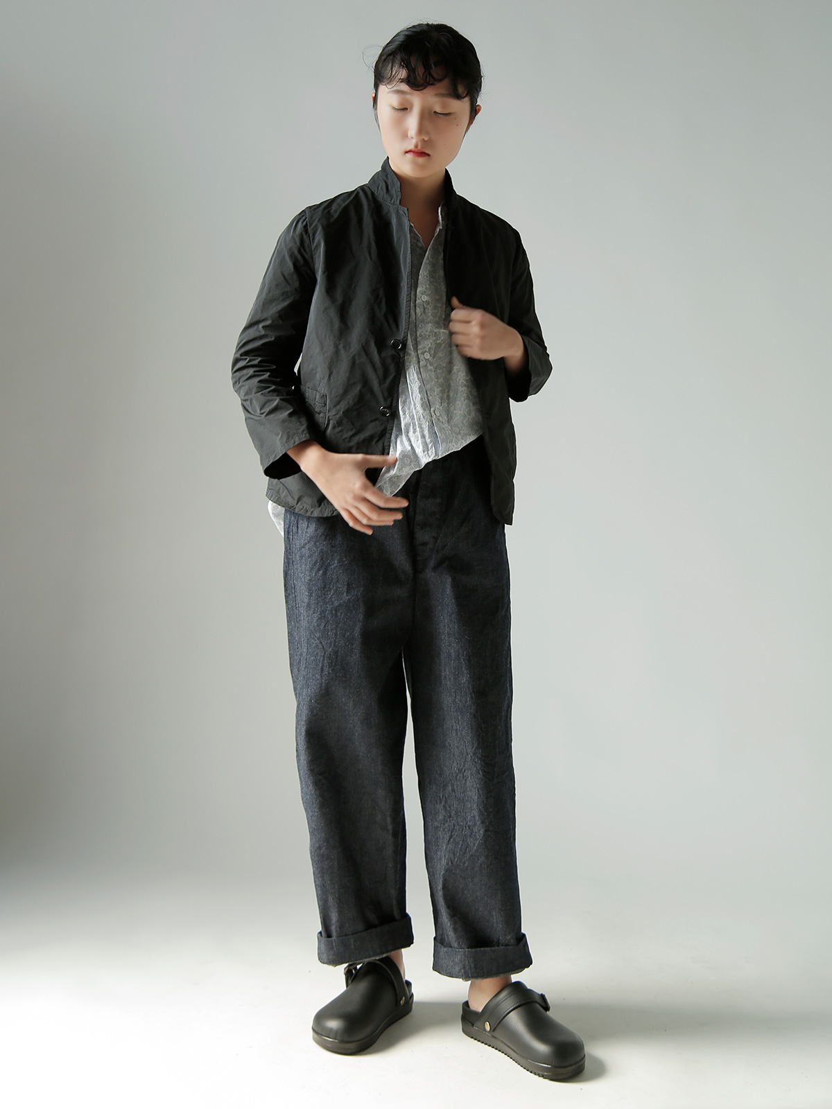 R & D.M.Co-(�I�[���h�}���Y�e�[���[)�K�[�����g �_�C �W���P�b�g GARMENT DYE JACKET 7987