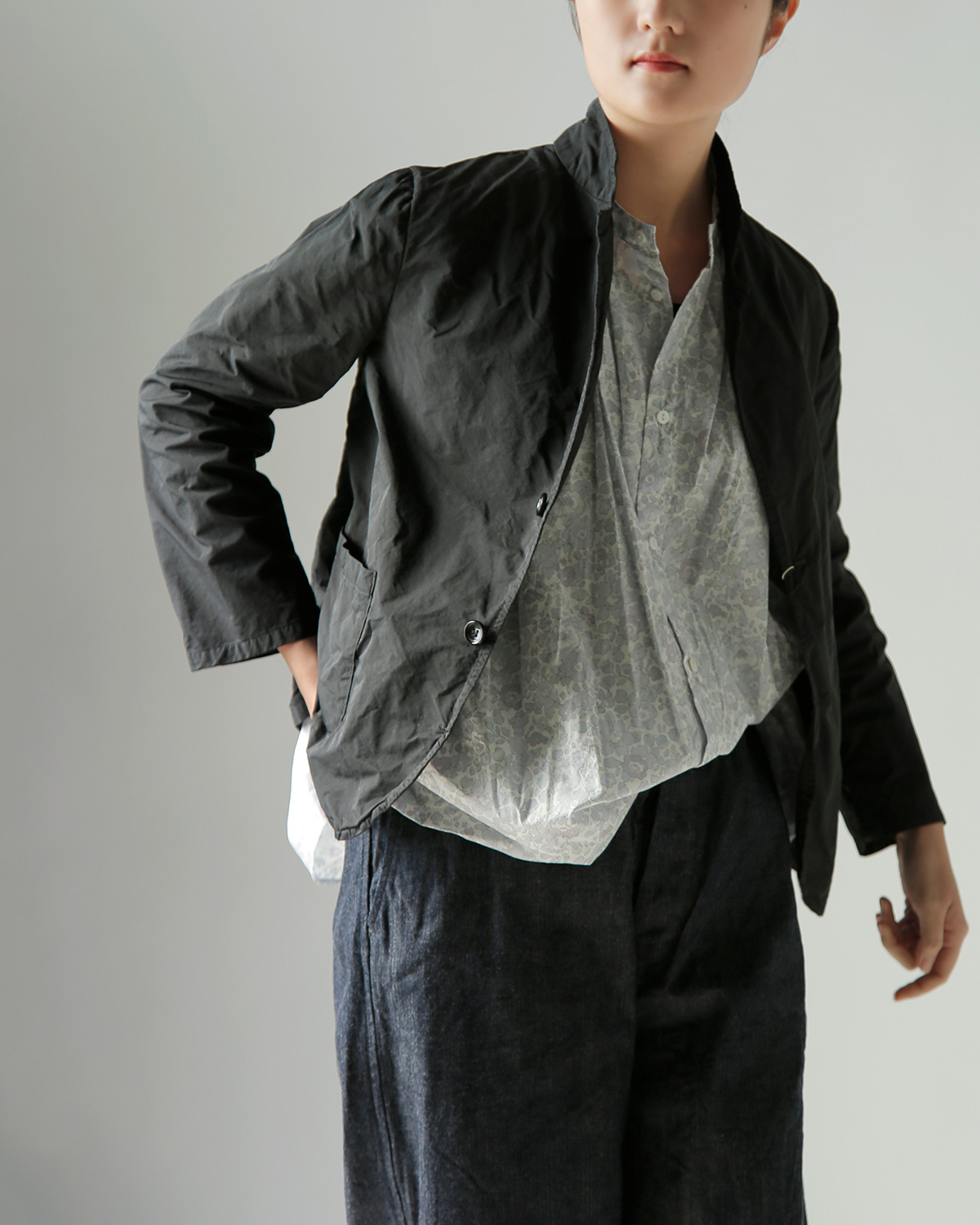 R & D.M.Co-(�I�[���h�}���Y�e�[���[)�K�[�����g �_�C �W���P�b�g GARMENT DYE JACKET 7987