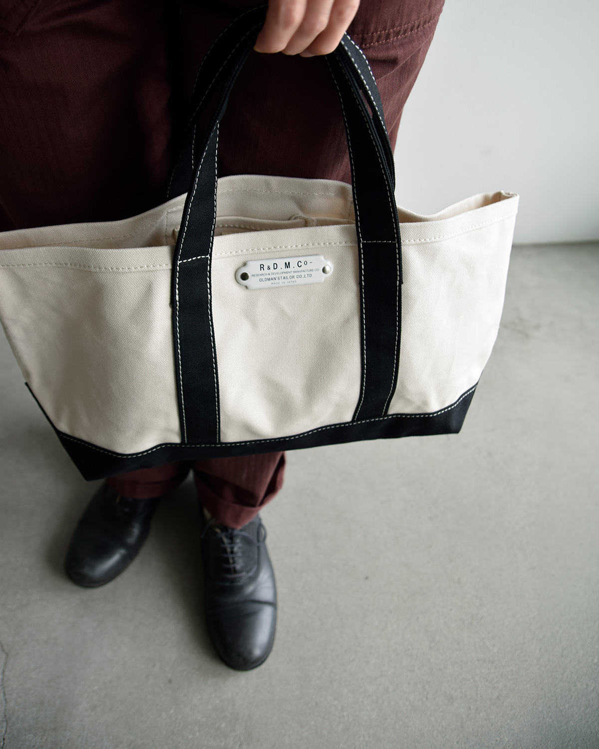 R & D.M.Co-(�I�[���h�}���Y�e�[���[)�R�b�g�� �J���[ �R���r�l�[�V���� �g�[�g�o�b�O COLOR COMBINATION TOTE BAG 8007