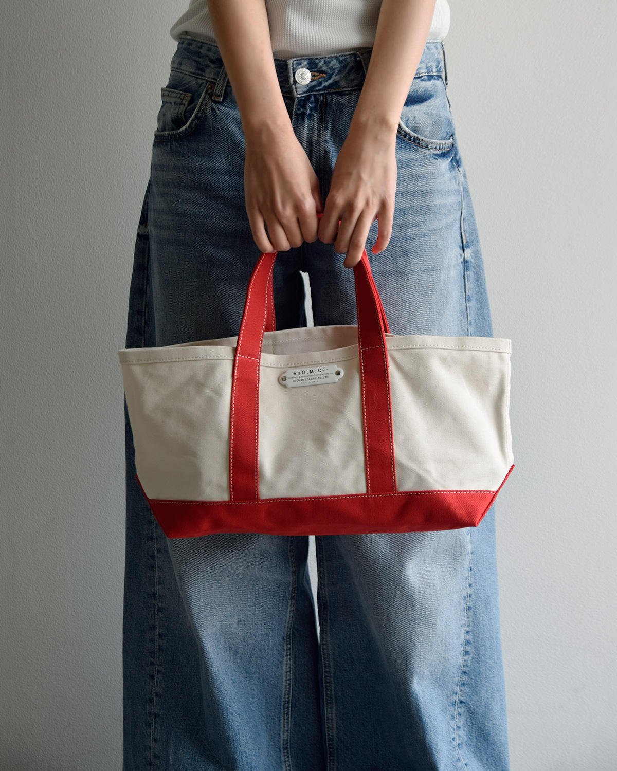 R & D.M.Co-(�I�[���h�}���Y�e�[���[)�R�b�g�� �J���[ �R���r�l�[�V���� �g�[�g�o�b�O COLOR COMBINATION TOTE BAG 8007