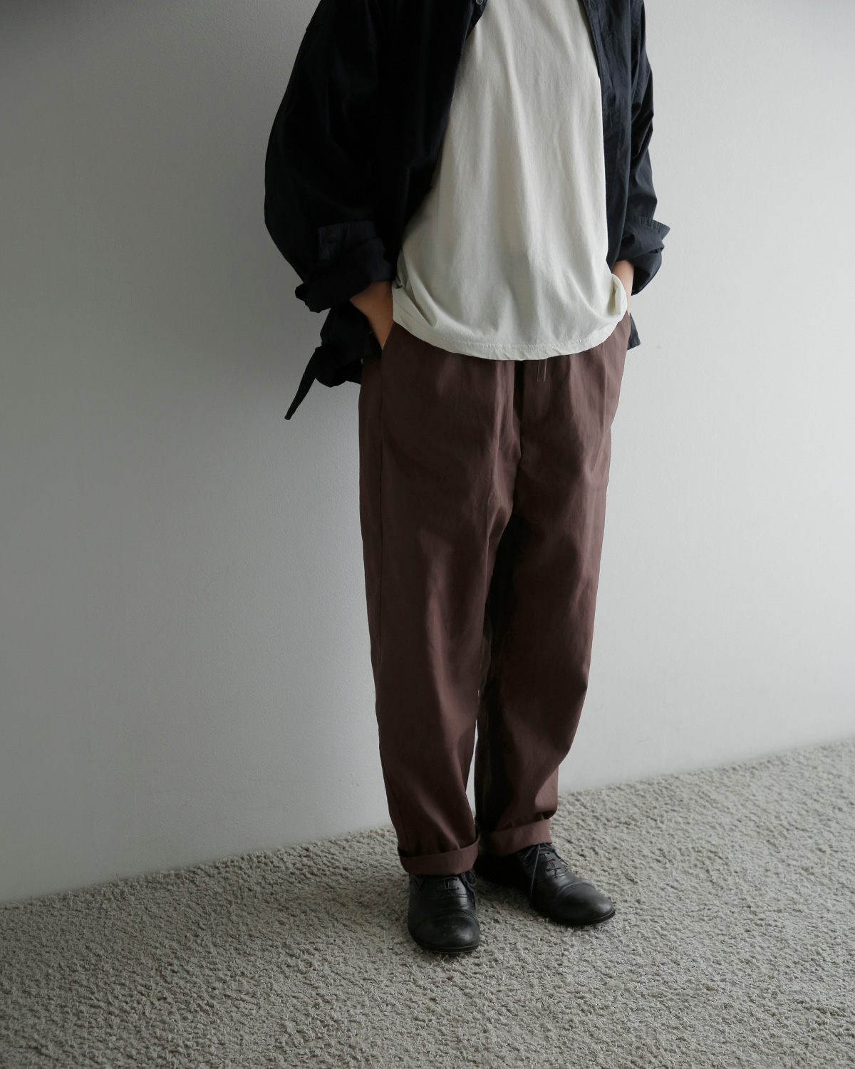 R & D.M.Co-(�I�[���h�}���Y�e�[���[)�R�b�g�� �h���[�X�g�����O �p���c DRAWSTRING PANTS 8119