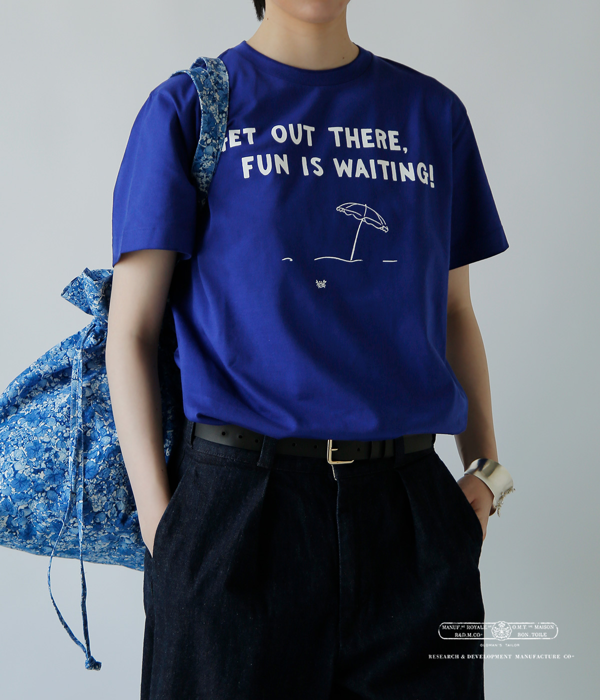 R & D.M.Co-(�I�[���h�}���Y�e�[���[)�R�b�g�� �v�����g T�V���c GET OUT THERE T SHIRT 8189