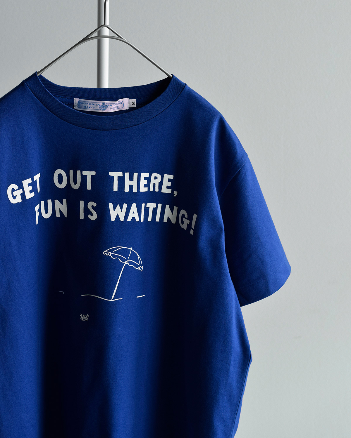 R & D.M.Co-(�I�[���h�}���Y�e�[���[)�R�b�g�� �v�����g T�V���c GET OUT THERE T SHIRT 8189