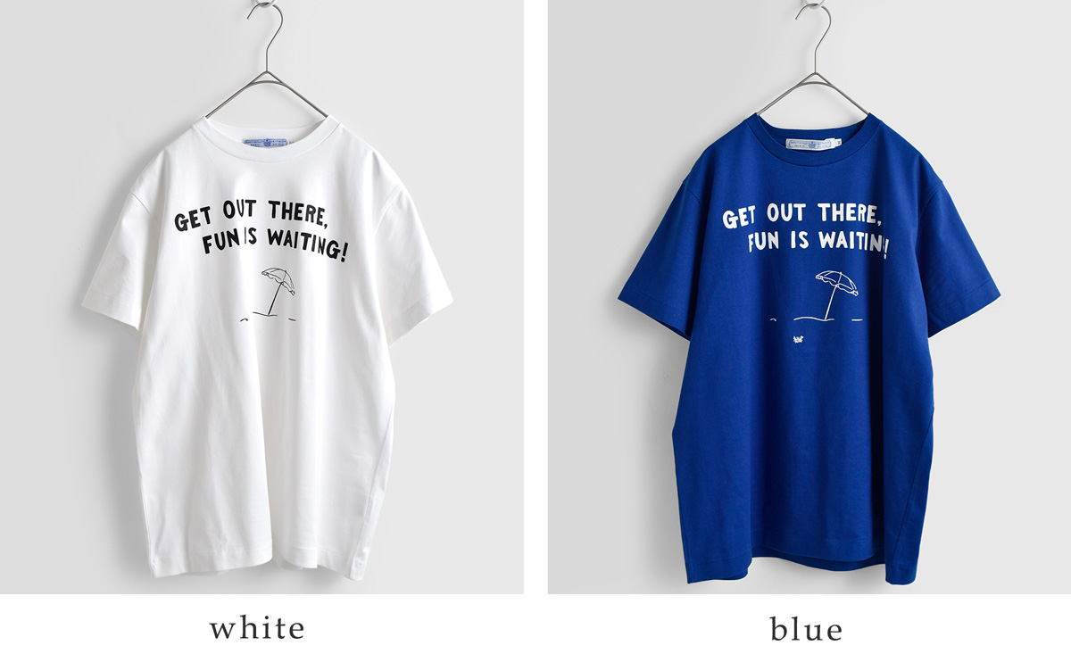 R & D.M.Co-(�I�[���h�}���Y�e�[���[)�R�b�g�� �v�����g T�V���c GET OUT THERE T SHIRT 8189