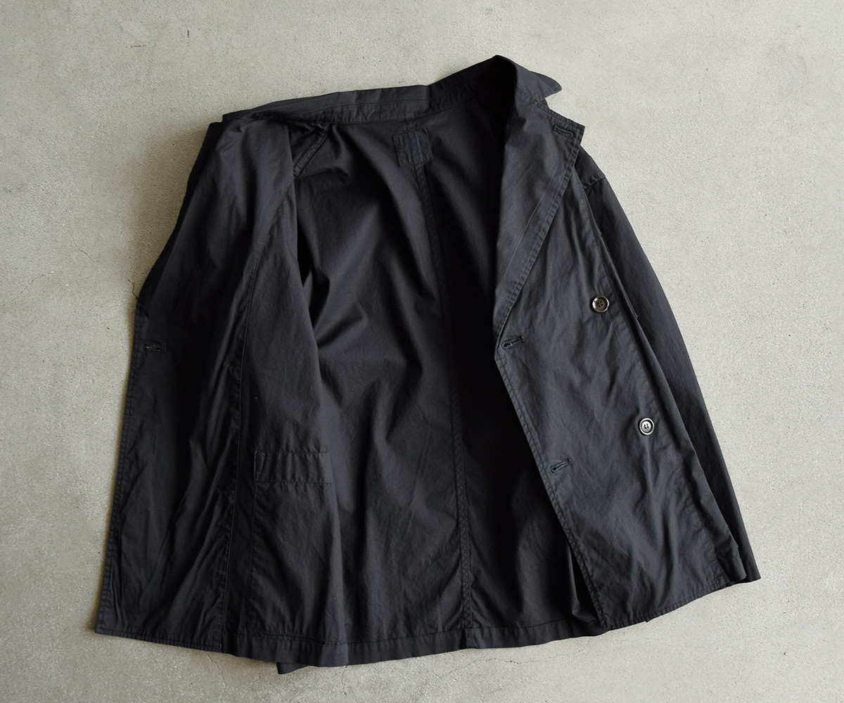 TOUJOURS(�g�D�W���[)�K�[�����g�_�C�R�b�g�� �X�g���b�`�M���o�W�� �W���P�b�g �gDouble Breasted Sack Jacket�h am44fj02