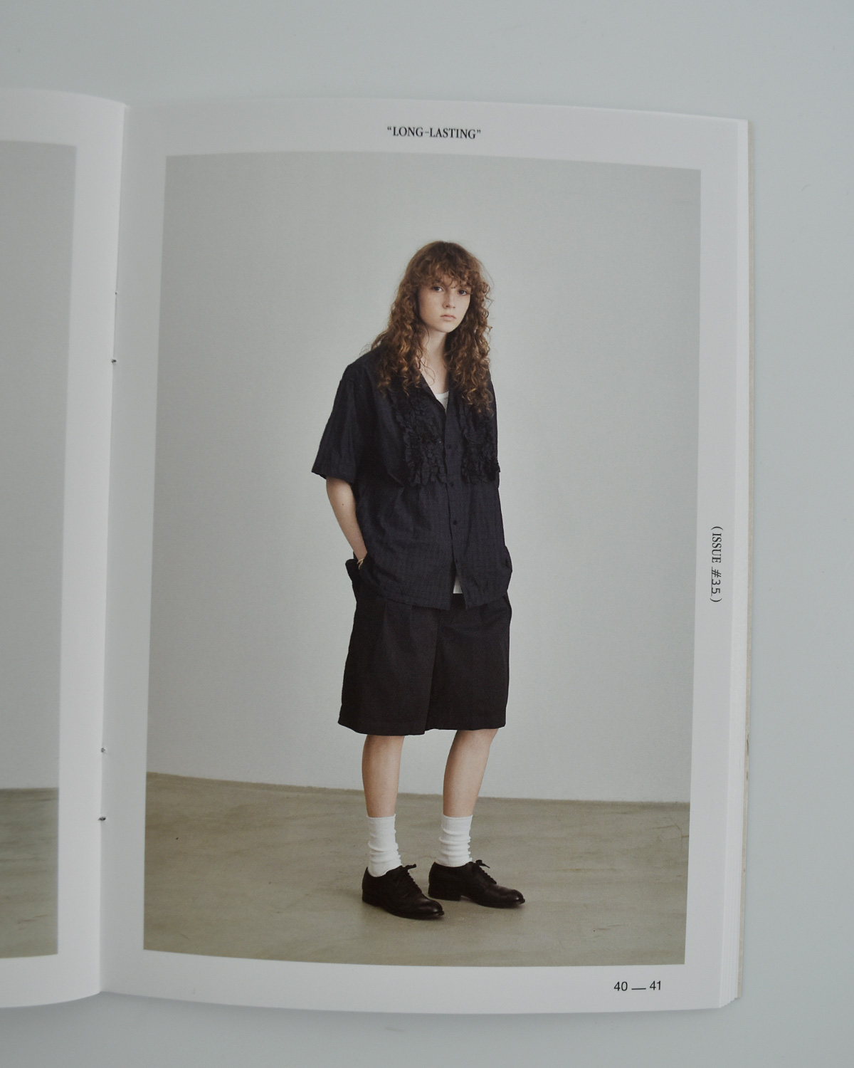 TOUJOURS(�g�D�W���[)�K�[�����g�_�C�R�b�g�� �X�g���b�`�M���o�W�� �p���c �g2 In-pleat Baggy Half Chinos�h am44fp05