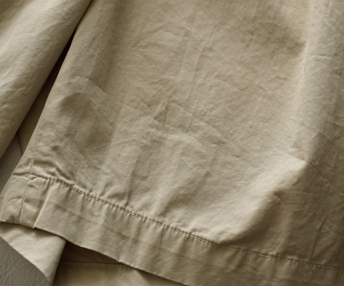 TOUJOURS(�g�D�W���[)�K�[�����g�_�C�R�b�g�� �X�g���b�`�M���o�W�� �p���c �g2 In-pleat Baggy Half Chinos�h am44fp05