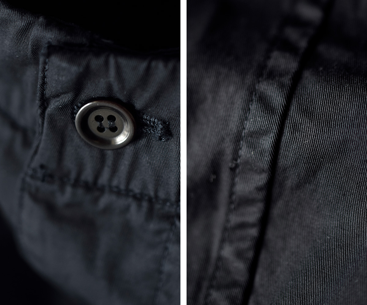 TOUJOURS(�g�D�W���[)�K�[�����g�_�C�R�b�g�� �X�g���b�`�M���o�W�� �p���c �g2 In-pleat Baggy Half Chinos�h am44fp05