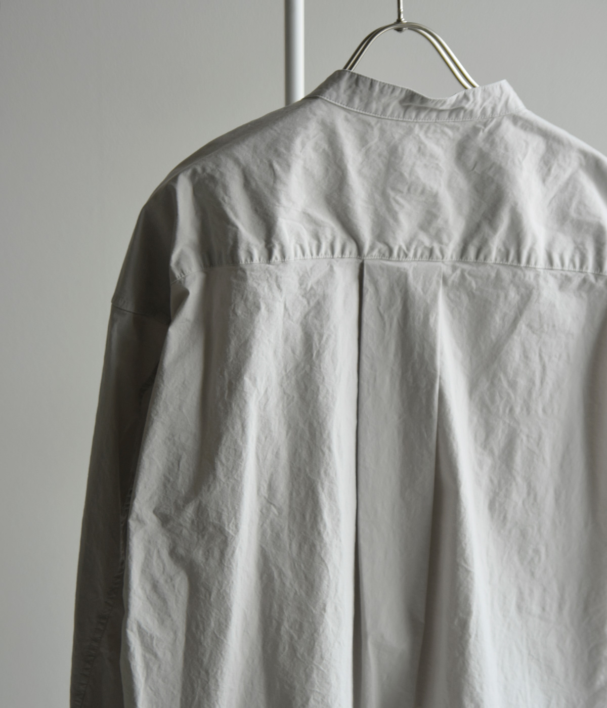 TOUJOURS(�g�D�W���[)�K�[�����g�_�C �I�[�K�j�b�N�R�b�g�� �X�g���b�`�|�v���� �V���c �gSide String Blouson Shirt�h am44rs01