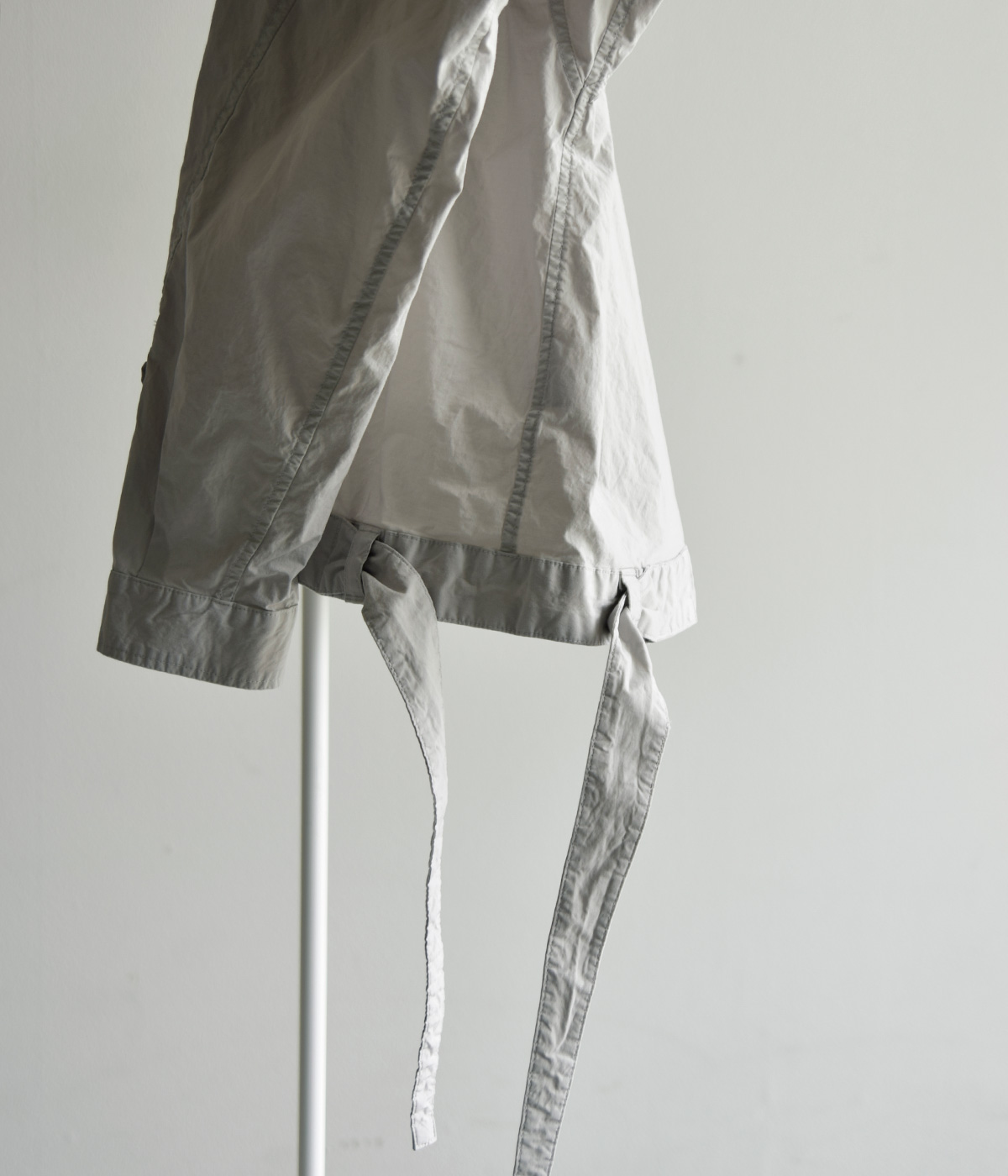 TOUJOURS(�g�D�W���[)�K�[�����g�_�C �I�[�K�j�b�N�R�b�g�� �X�g���b�`�|�v���� �V���c �gSide String Blouson Shirt�h am44rs01