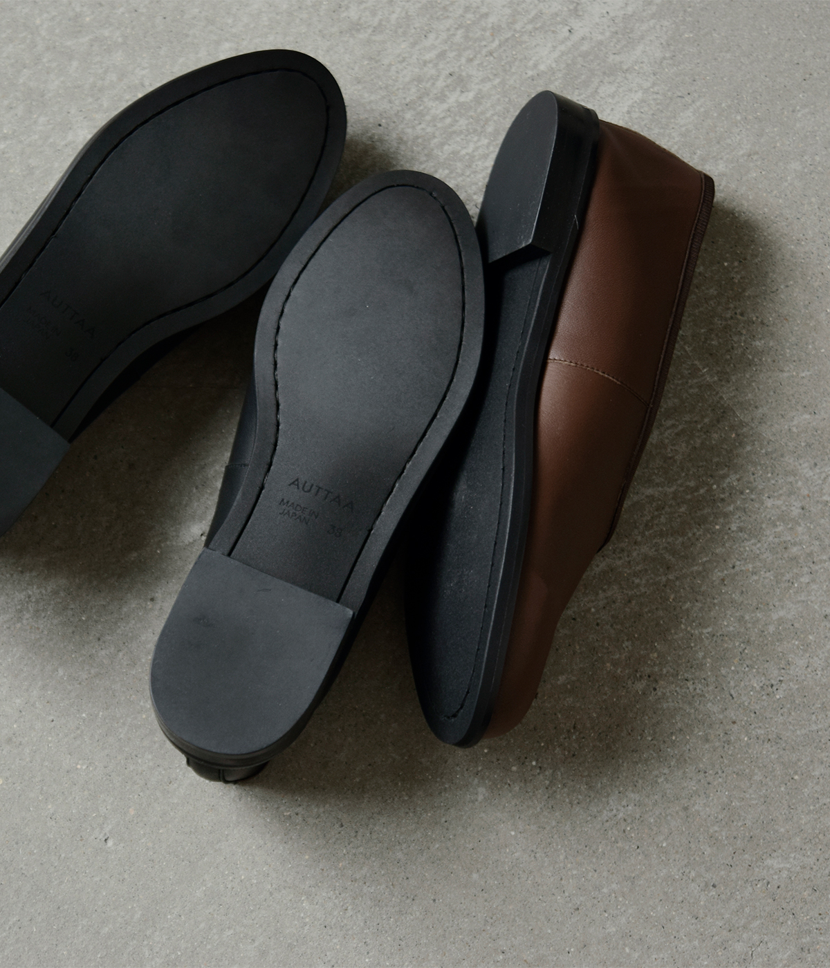 AUTTAA(�A�E�b�^)�V�[�v�X�L�� ���U�[ �p���v�X �gplain pumps II�h au-01-152