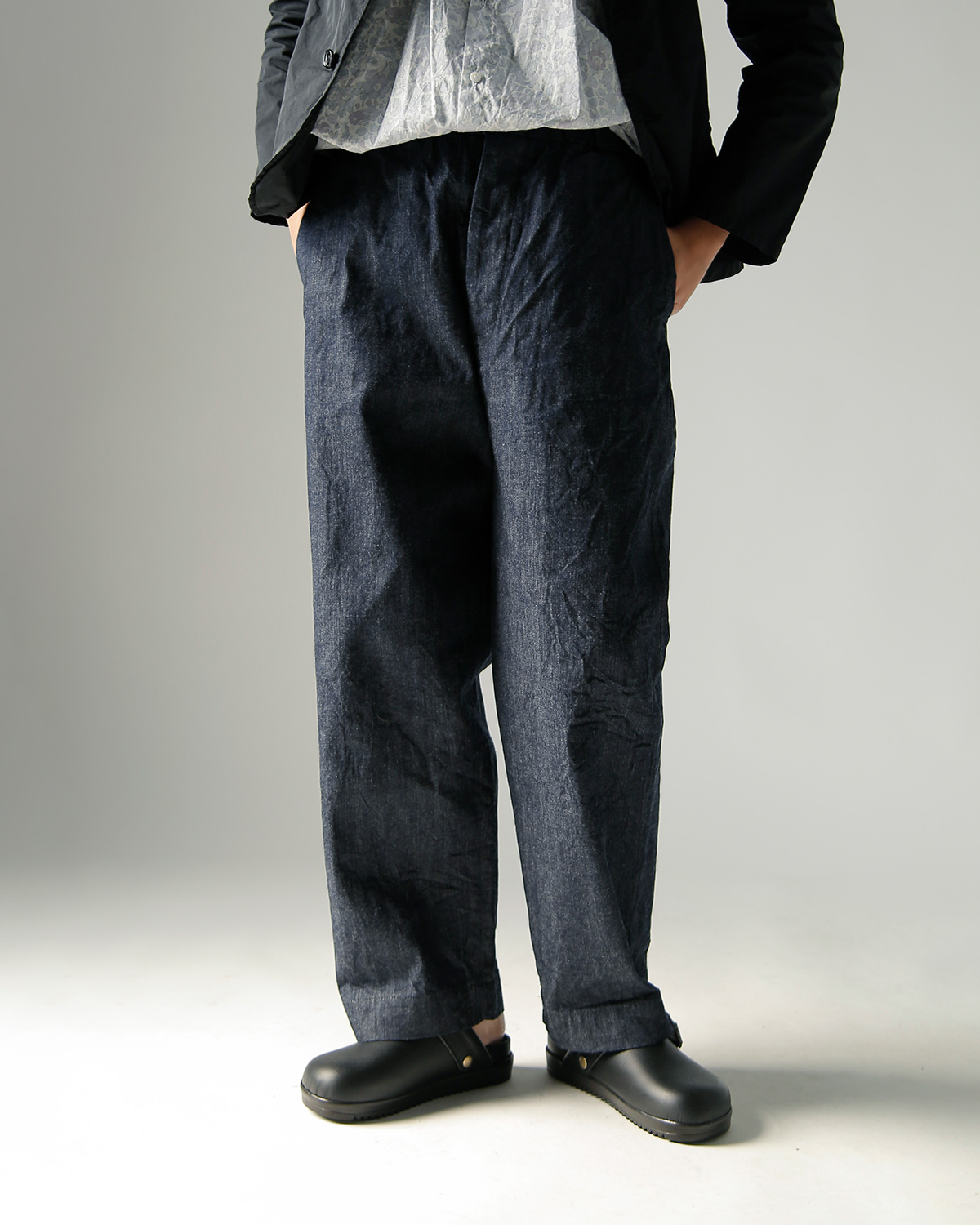 TOUJOURS(�g�D�W���[)10.5oz�Z���r�b�W �N���V�b�N�f�j���p���c �gEasy Field Trousers�h bm44ep03