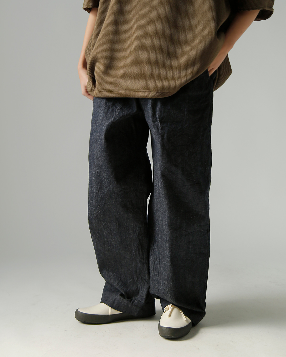 TOUJOURS(�g�D�W���[)10.5oz�Z���r�b�W �N���V�b�N�f�j���p���c �gEasy Field Trousers�h bm44ep03