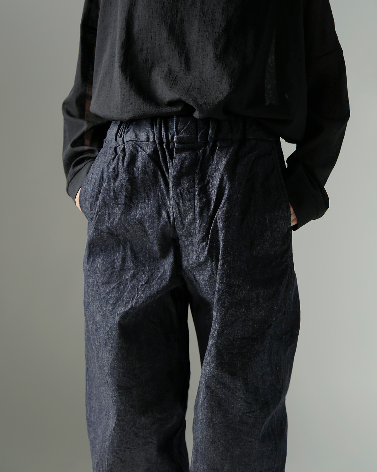 TOUJOURS(�g�D�W���[)10.5oz�Z���r�b�W �N���V�b�N�f�j���p���c �gEasy Field Trousers�h bm44ep03