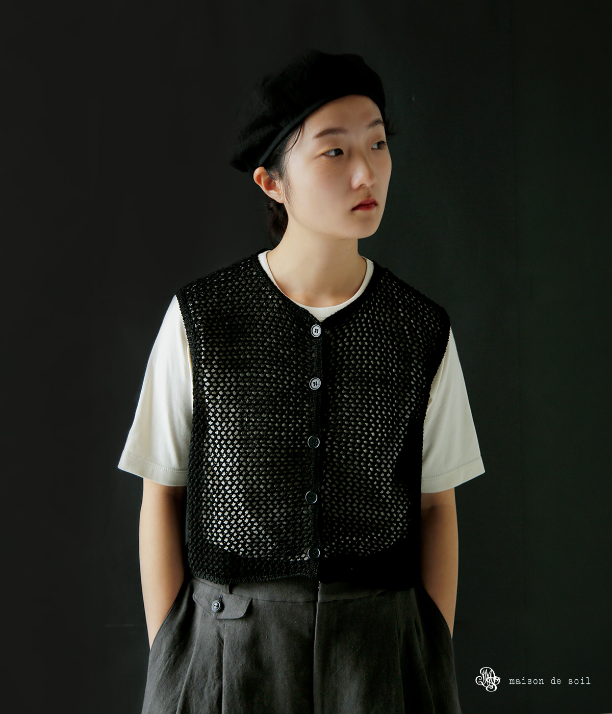 maison de soil(���]�� �h �\�C��)���l�� �I�[�v�����[�N �j�b�g�x�X�g cnmds2601