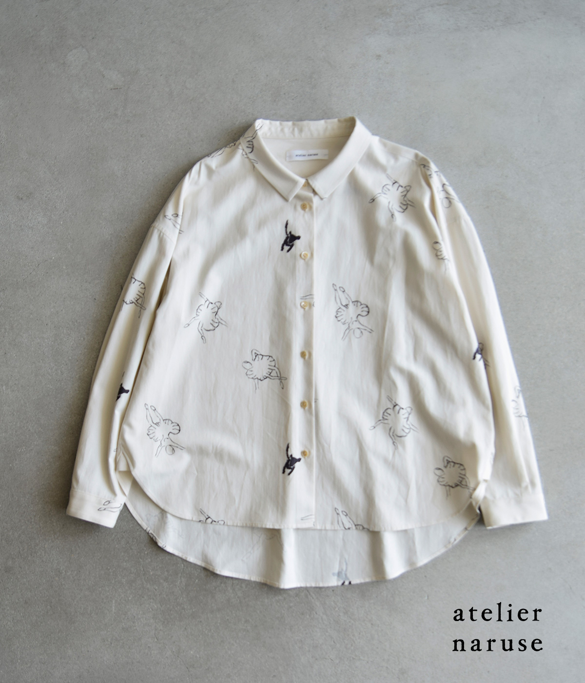 atelier naruse(�A�g���G�i���Z)���[���� �R�b�g�� �r�b�O �V���G�b�g �V���c �gballerina�h f02086-a