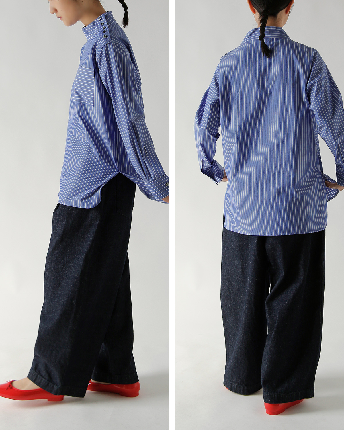 atelier naruse(�A�g���G�i���Z)�R�b�g�� ���b�N�l�b�N �X�g���C�v �u���E�X f02089-b