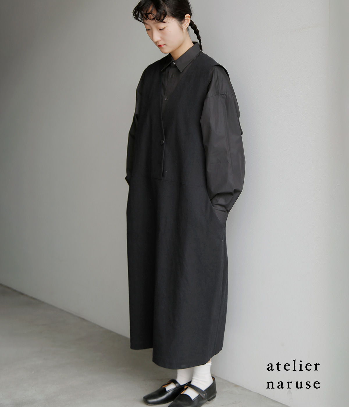 atelier naruse(�A�g���G�i���Z)�R�b�g�� ���l�� �X���u �W�����p�[ �X�J�[�g f03108