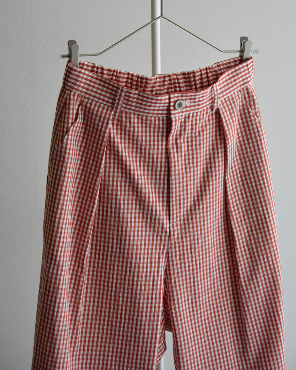 atelier naruse(�A�g���G�i���Z)�R�b�g�� �^�b�N �p���c �ggingham check�h f05115-b