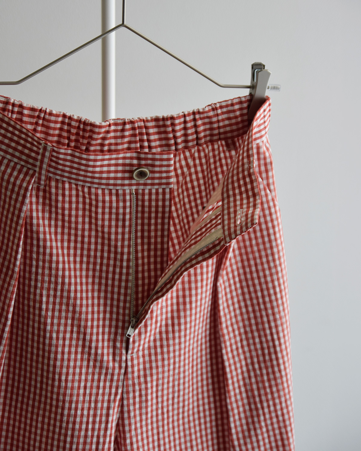 atelier naruse(�A�g���G�i���Z)�R�b�g�� �^�b�N �p���c �ggingham check�h f05115-b