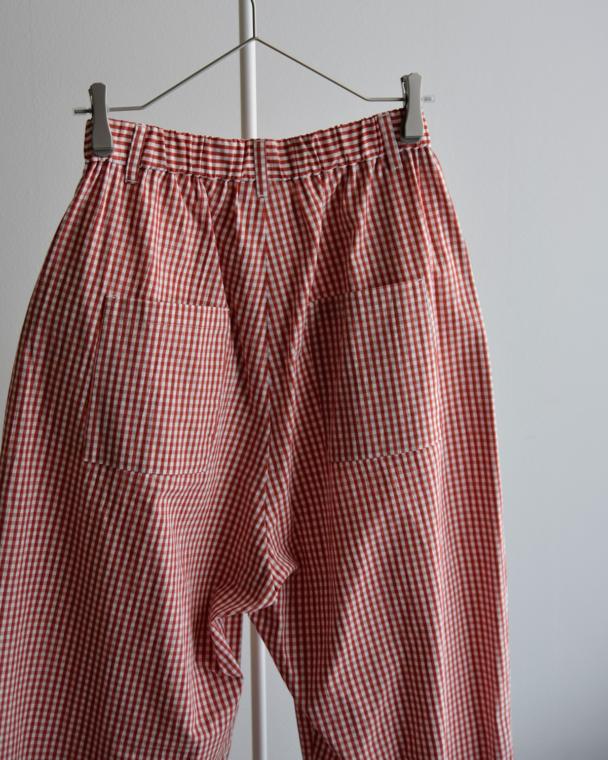 atelier naruse(�A�g���G�i���Z)�R�b�g�� �^�b�N �p���c �ggingham check�h f05115-b