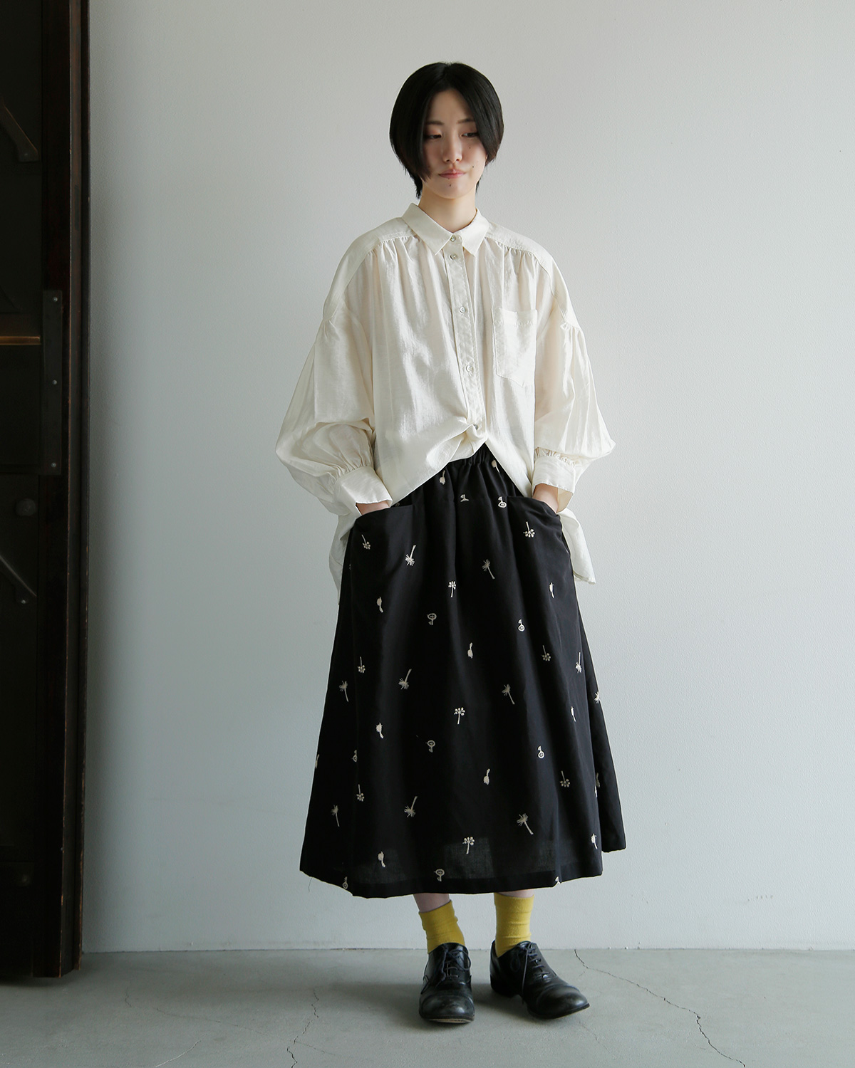 atelier naruse(�A�g���G�i���Z)�R�b�g�� ���l�� �J�b�g�C�� �|�P�b�g �X�J�[�g �gnohara�h h06040-b