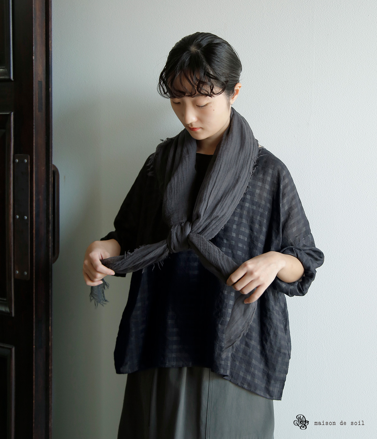 maison de soil(���]�� �h �\�C��)�R�b�g���V���N �`�F�b�N �h���b�v�V�����_�[ �X���b�N �V���c inmds26032