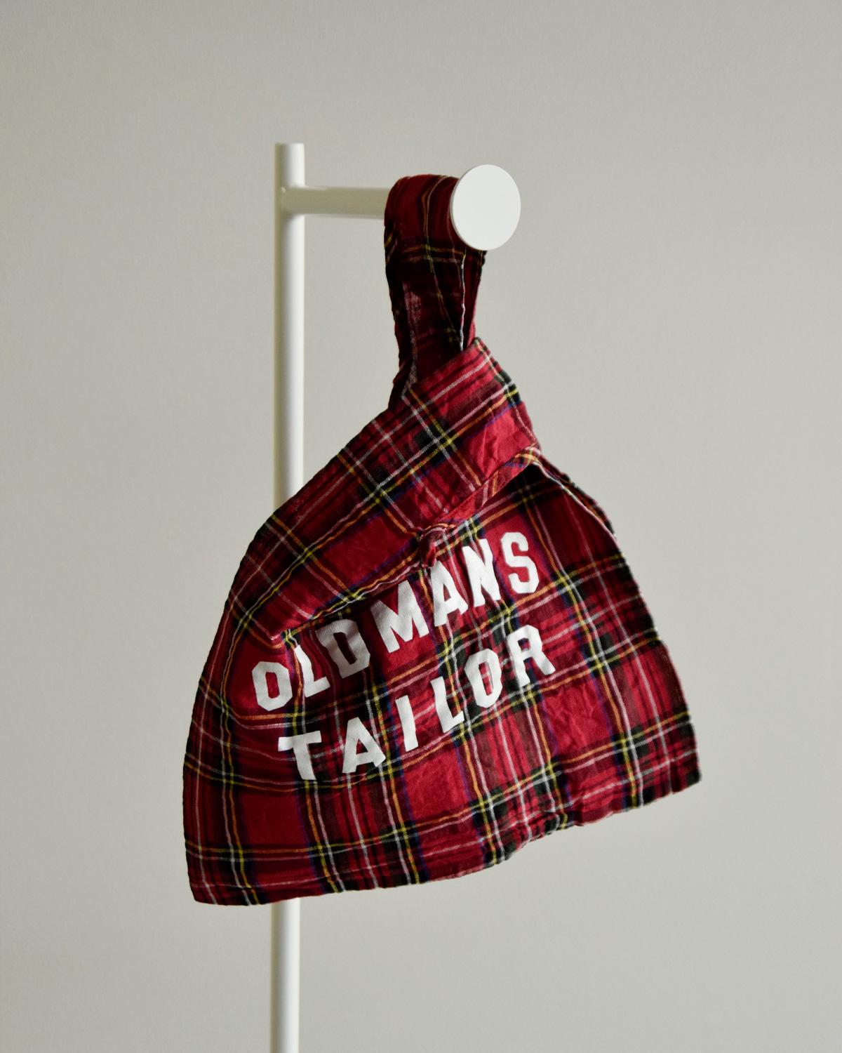 R & D.M.Co-(�I�[���h�}���Y�e�[���[)���S�v�����g ���l�� �`�F�b�N �~�j �o�b�O OMT PRINT LINEN MINI BAG m1439