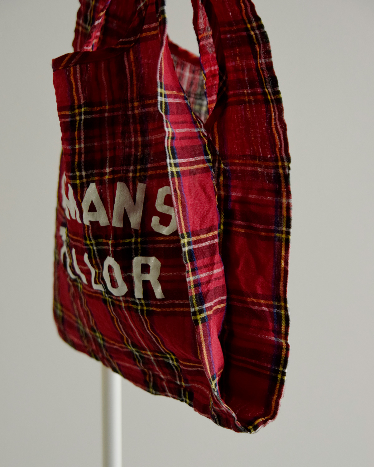 R & D.M.Co-(�I�[���h�}���Y�e�[���[)���S�v�����g ���l�� �`�F�b�N �~�j �o�b�O OMT PRINT LINEN MINI BAG m1439