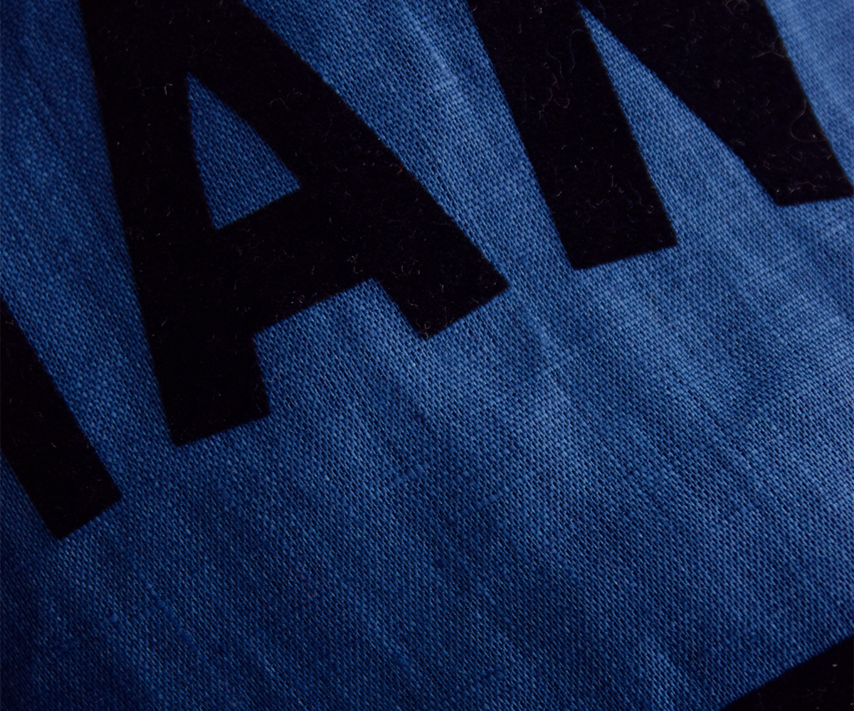 R & D.M.Co-(�I�[���h�}���Y�e�[���[)�t���b�L�[ ���S�v�����g ���l�� �g�[�g�o�b�O �gOMT FLOCKY PRINT LINEN TOTE BAG�h m1447