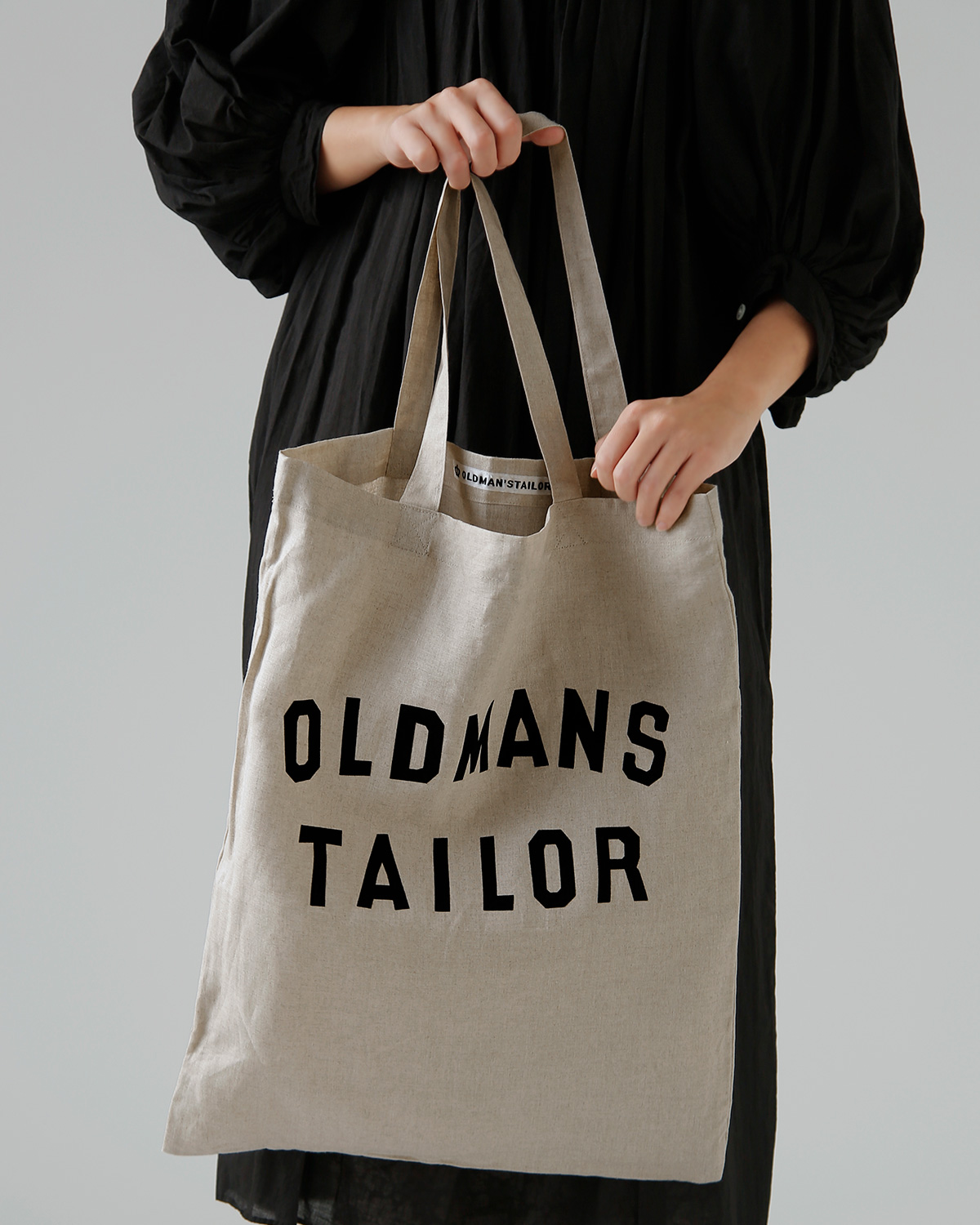 R & D.M.Co-(�I�[���h�}���Y�e�[���[)�t���b�L�[ ���S�v�����g ���l�� �g�[�g�o�b�O �gOMT FLOCKY PRINT LINEN TOTE BAG�h m1447