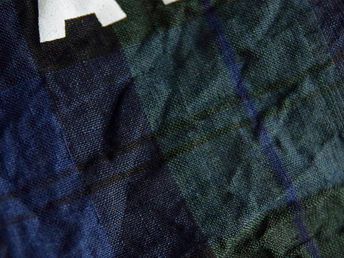 R & D.M.Co-(�I�[���h�}���Y�e�[���[)���S�v�����g ���l�� �g�[�g�o�b�O OMT PRINT LINEN TOTE BAG m1449