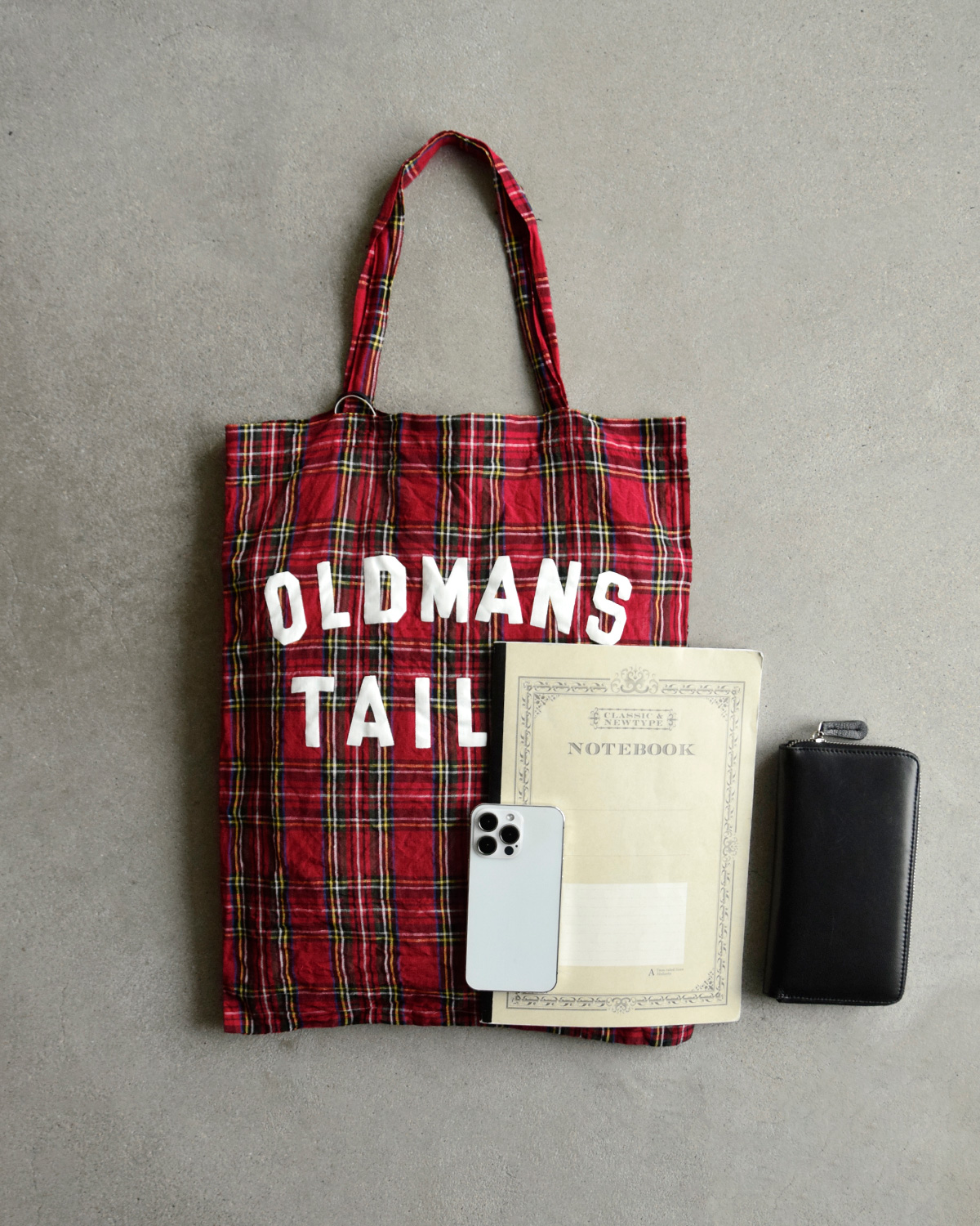 R & D.M.Co-(�I�[���h�}���Y�e�[���[)���S�v�����g ���l�� �g�[�g�o�b�O OMT PRINT LINEN TOTE BAG m1449