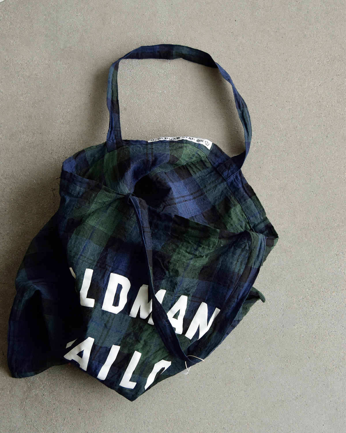 R & D.M.Co-(�I�[���h�}���Y�e�[���[)���S�v�����g ���l�� �g�[�g�o�b�O OMT PRINT LINEN TOTE BAG m1449