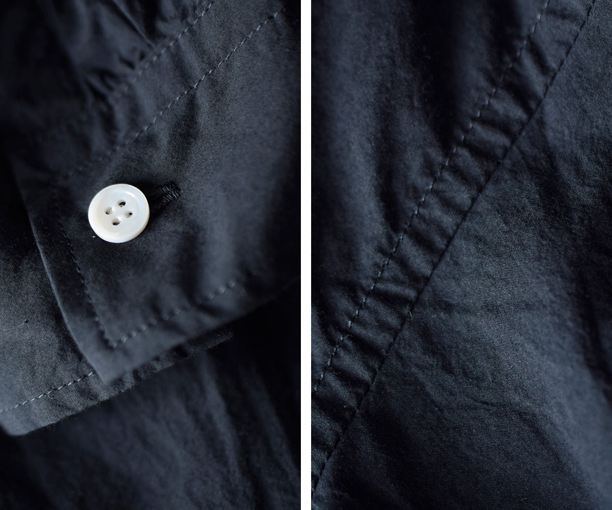 TOUJOURS(�g�D�W���[)�t�@�C�����[���R�b�g�� �V���c�h���X �gHalf Bishop Sleeve Pleated Shirt Dress�h mm44hd03