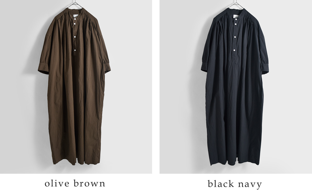 TOUJOURS(�g�D�W���[)�t�@�C�����[���R�b�g�� �V���c�h���X �gHalf Bishop Sleeve Pleated Shirt Dress�h mm44hd03