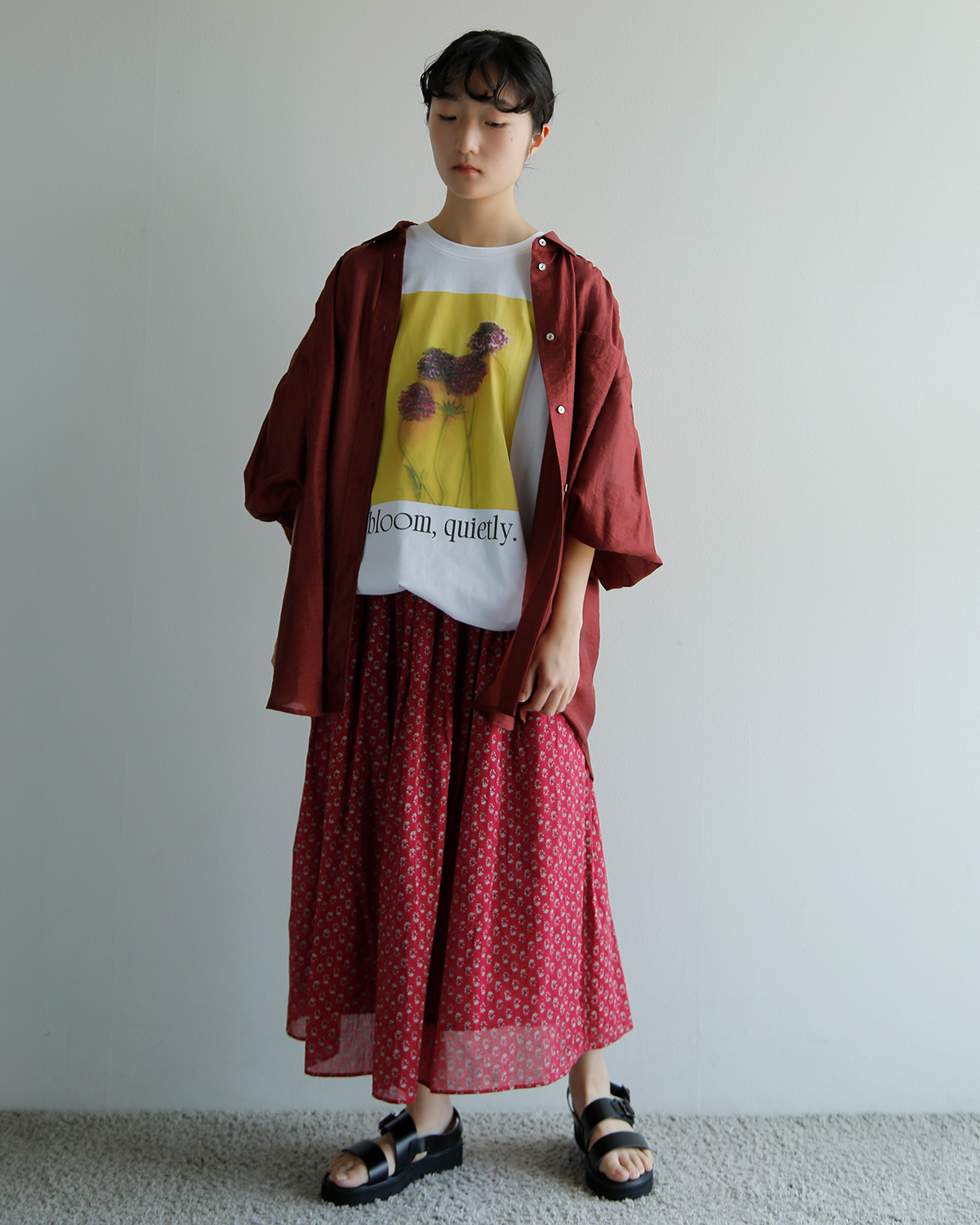 maison de soil(���]�� �h �\�C��)�{�C�� �X���[���Q���`�A�i �u���b�N�v�����g �M���U�[ �X�J�[�g nmds26254