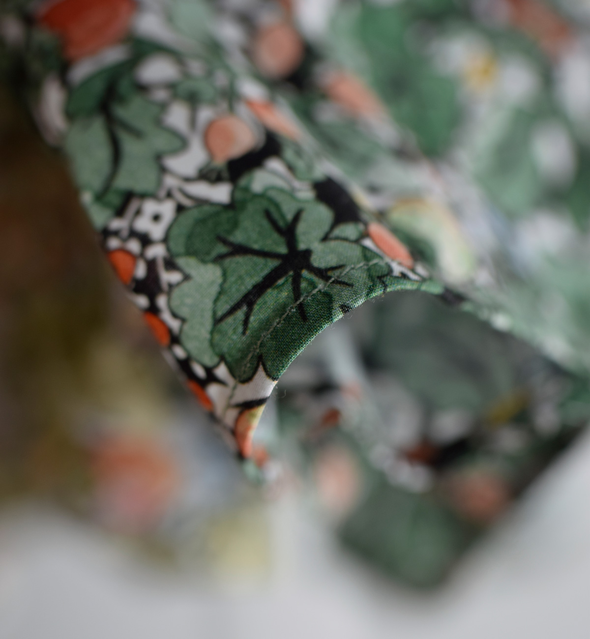 R & D.M.Co-(�I�[���h�}���Y�e�[���[)���C���h�x���[ �t�B�[���h ���[�� �M���U�[ �X�J�[�g WILD BERRY FIELD LAWN GATHER SKIRT 7876