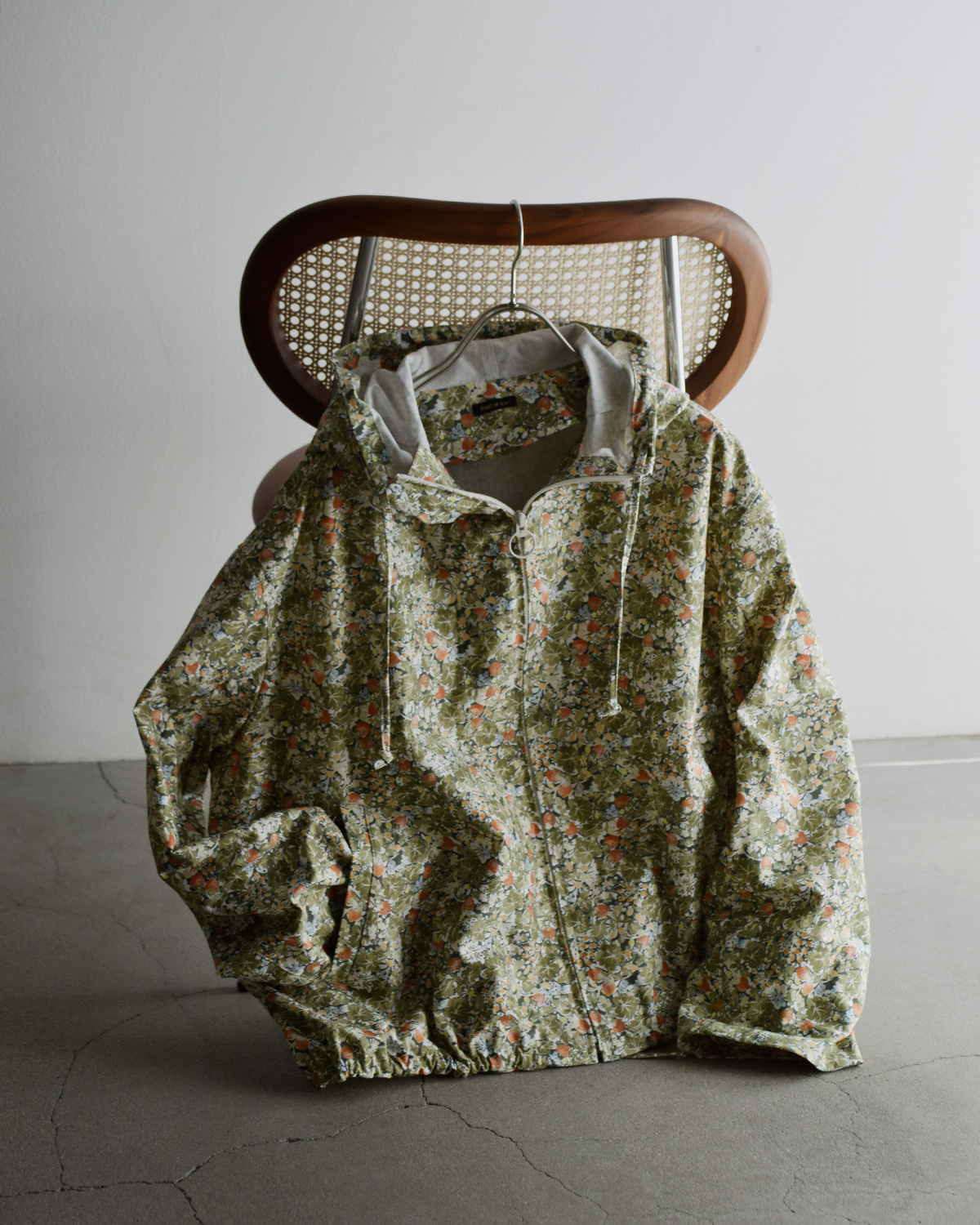 R & D.M.Co-(�I�[���h�}���Y�e�[���[)���C���h�x���[ �t�B�[���h ���b�v�X�g�b�v �t�[�f�B�[ �u���]�� W.B.F RIPSTOP HOODIE BLOUSON 7892