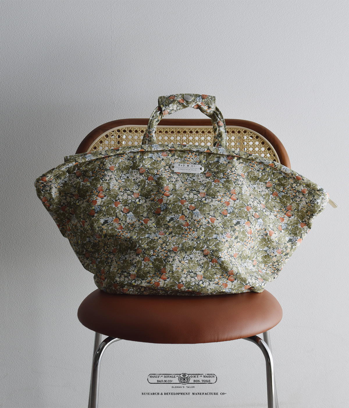 R & D.M.Co-(�I�[���h�}���Y�e�[���[)���C���h�x���[ �t�B�[���h ���b�v�X�g�b�v �t�@�X�i�[�t�� �}���V�F �o�b�O L W.B.F RIPSTOP MARCHE BAG L 7894