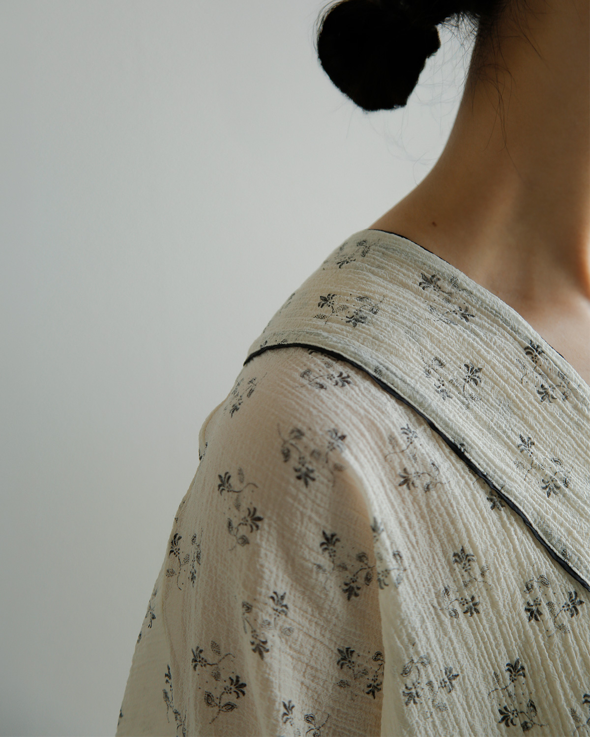 TOUJOURS(�g�D�W���[)�t�@�C���R�b�g���K�[�[ �s�O�����g�t���[�����v�����g �u���E�X �gPiping Bolero Blouse�h tm44ls01