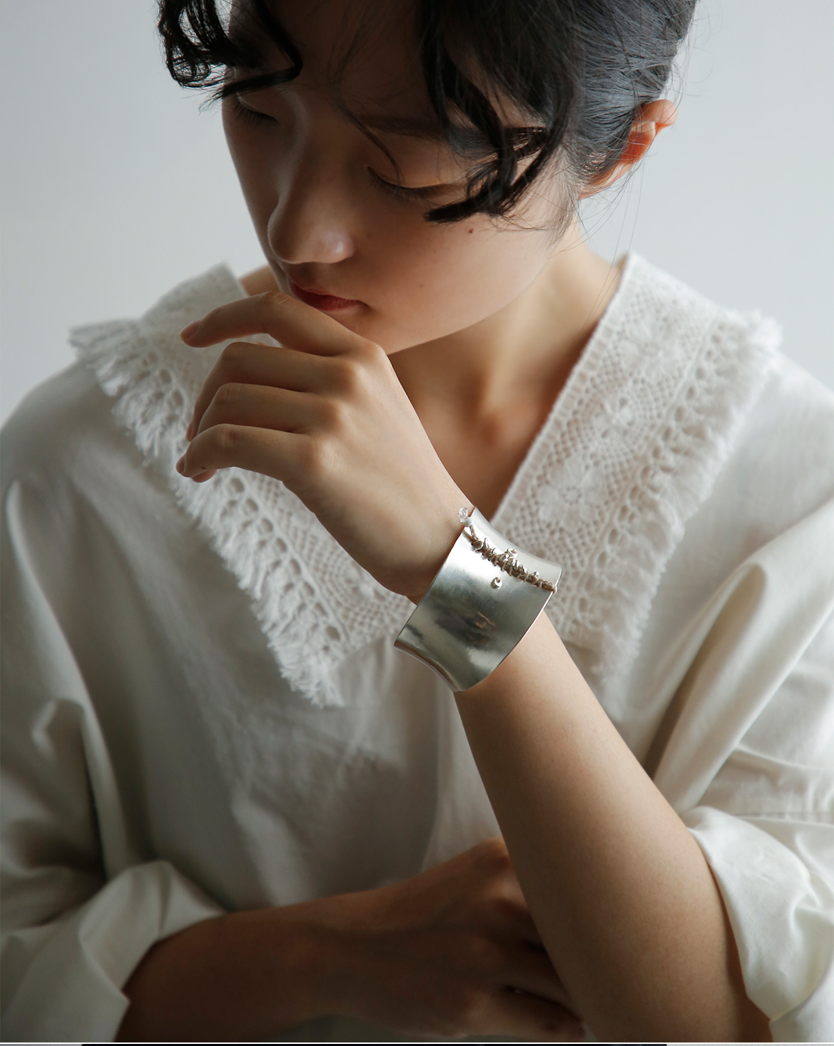 WONDER FULL LIFE(�����_�[�t�����C�t)�~accessories mau(�A�N�Z�T���[�}�E)�^���X�}�� �V���o�[ �o���O�� �gTALISMAN silver BANGLE�h wfl26-a112-1-2