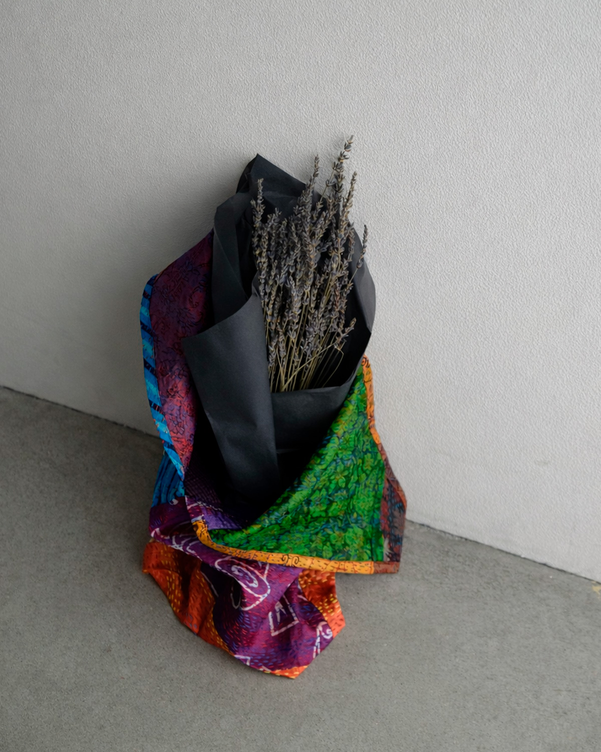 WONDER FULL LIFE(�����_�[�t�����C�t)�J���^ �{�^�j�J�� �o�b�O �gKANTHA BOTANICAL BAG large�h wfl26-a68-1