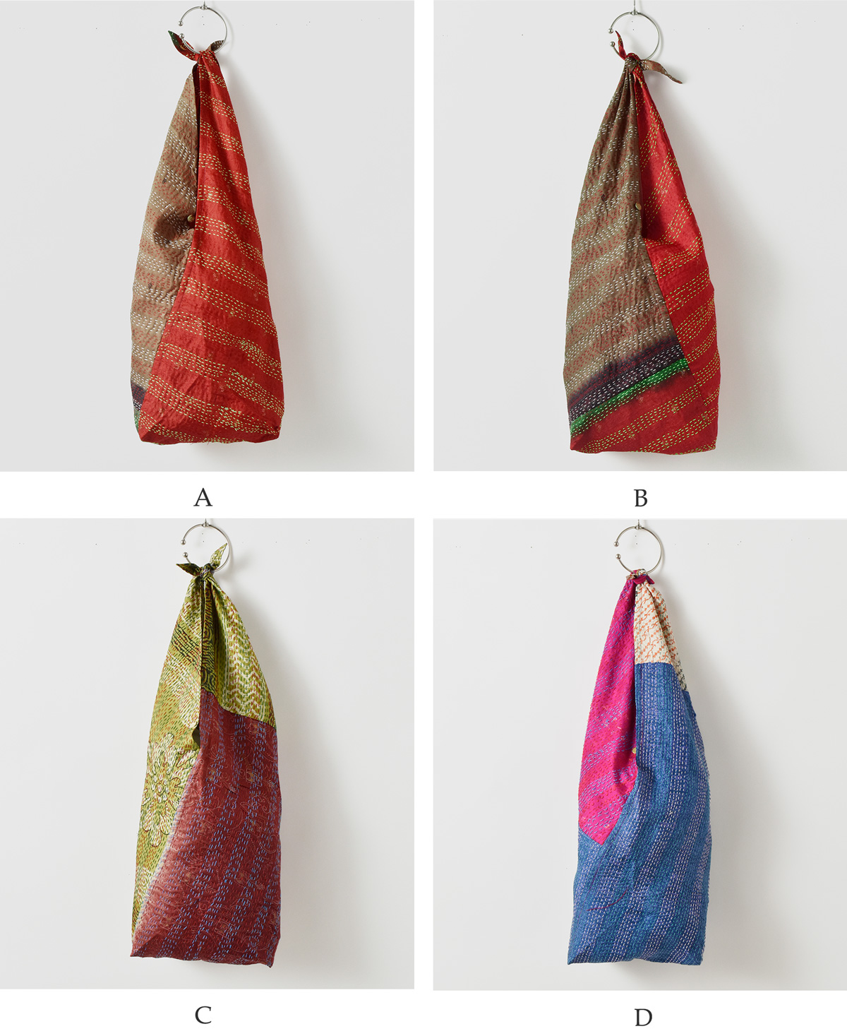 WONDER FULL LIFE(�����_�[�t�����C�t)�J���^ �{�^�j�J�� �o�b�O �gKANTHA BOTANICAL BAG large�h wfl26-a68-1