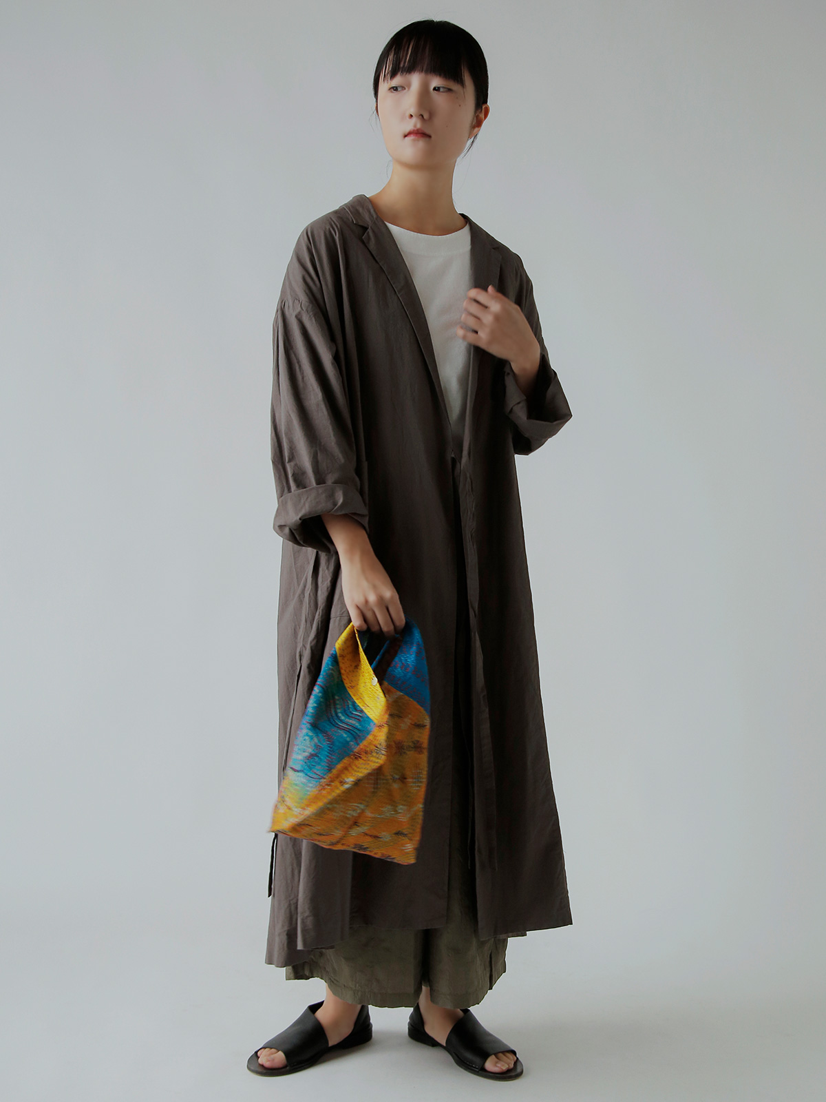 WONDER FULL LIFE(�����_�[�t�����C�t)�J���^ �{�^�j�J�� �o�b�O �gKANTHA BOTANICAL BAG small�h wfl26-a68-2