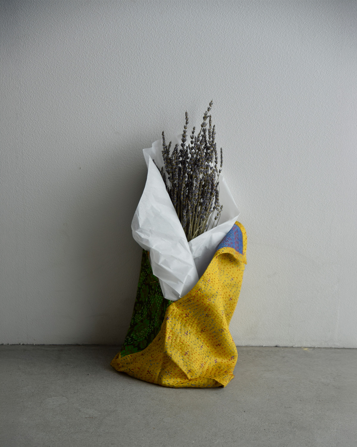WONDER FULL LIFE(�����_�[�t�����C�t)�J���^ �{�^�j�J�� �o�b�O �gKANTHA BOTANICAL BAG small�h wfl26-a68-2
