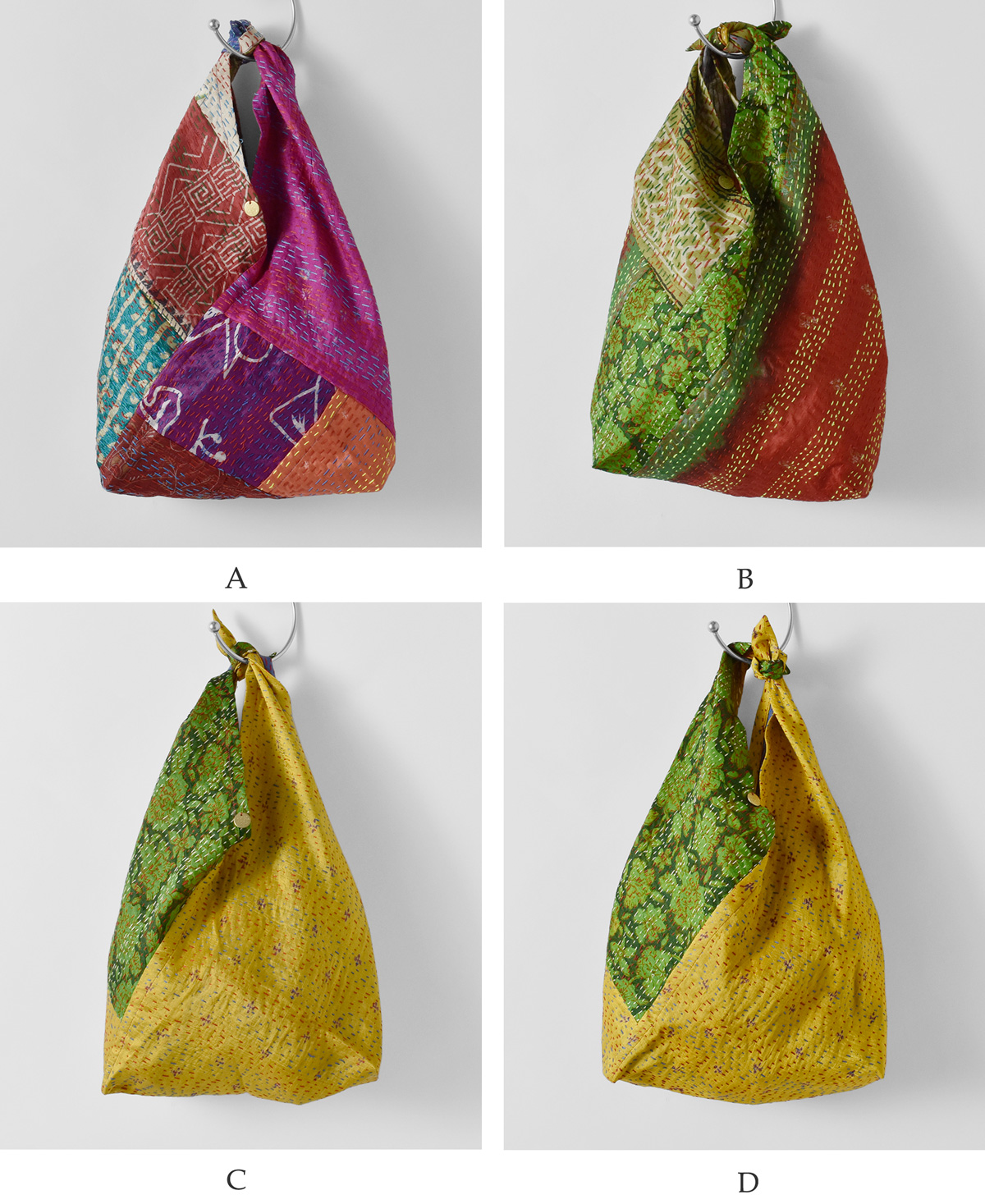 WONDER FULL LIFE(�����_�[�t�����C�t)�J���^ �{�^�j�J�� �o�b�O �gKANTHA BOTANICAL BAG small�h wfl26-a68-2