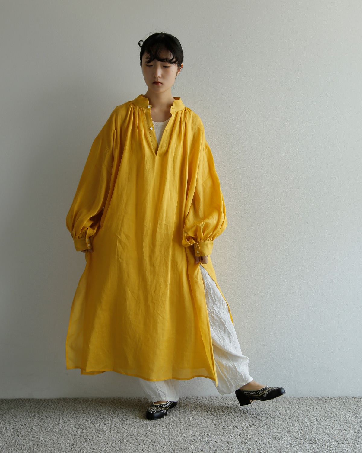 WONDER FULL LIFE(�����_�[�t�����C�t)���~�[ �G���V�F���g �����O �V���c �gANCIENT LONG SHIRTS�h wfl26-r16